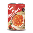 thumbnail image 1 of Tim Hortons Tomato, Basil & Orzo Soup, 540 ml Can, Creamy Tomato Base with Orzo and Basil, Prepared in Canada, 1 of 2