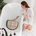 thumbnail image 3 of Cushion - Inflatable Spa Seat for Indoor Use | Height Increasing Hot Tub Chair with Suction Cup Enhancer Adult Friendly Gold Tone, 3 of 3