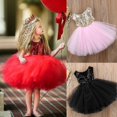 thumbnail image 2 of Enfants Mignons Bébé Fleur Filles Parti Paillettes Robe Robe Demoiselle d'Honneur Robes Robe d'Anniversaire, 2 of 5