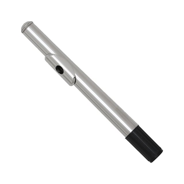 fastboy Practical Clarinet Flute Head Multi-color Waterproof Mouthpiece White Copper -Plated Wear-resistant Long Reed Pipe Sliver