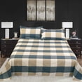 thumbnail image 1 of SROBPTY Bed Sheets Set, 3PCS Bedding Sets All Season Bedding Sheet Comforters Sets with Pillow Cases 3 Pcs Bed Set Down Sheet Set Shrinkage and Fade Resistants Easy, 1 of 5