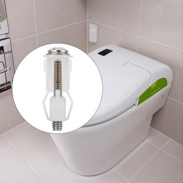 TKSE 3 Paires de vis de siège de Toilette en Plastique Bricolage Fixations Accessoire de Montage Outil de réparation de Toilette