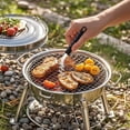 thumbnail image 5 of Pinces de Barbecue pour Produit1 / Élévateurs de Grille de Gril Résistant à la Chaleur pour Produit & Outils de Barbecue en Acier Inoxydable pour Cuisson Extérieure / Élévateur de Grille de Gril Élévateur de Grille en Acier Inoxydable pour Grilles et Grils de BBQ, 5 of 5