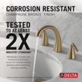 thumbnail image 2 of Delta Faucet 35840LF-CZ Arvo Widespread, Champagne Bronze, 2 of 5