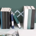 thumbnail image 4 of weibbin Scalable Metal Book Stand Desktop Storage Bookshelf For Organizing Files And Foldable Book Holders 7.56x4.13in, 4 of 6