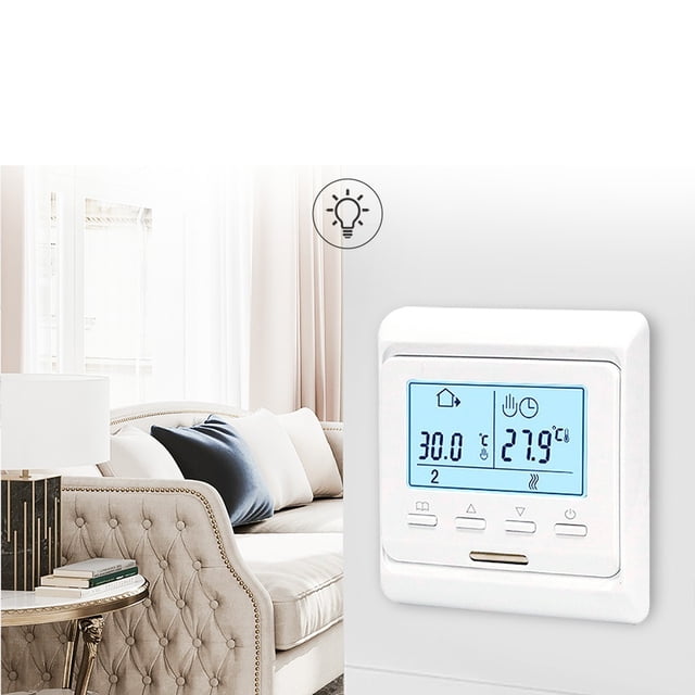 Smart Thermostat Electric Floor Heating Water Temperature Controller Programmable Thermostats 3A 16A ,Easily DIY