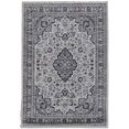 thumbnail image 1 of Tapis Emerald Barton noir & crème de 5 pi x 7 pi, 1 of 6