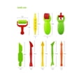 thumbnail image 4 of 29 Pieces Play Dough Tools Playdough Accessories Set Various  Molds Rollers Cutters Educational Gift for Children  Random Color, 4 of 7