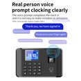 thumbnail image 4 of Intelligent Biometric Fingerprint Password Attendance Machine Time Clock Employee Checking-in Recorder 2.4 inch LCD Screen, 4 of 8