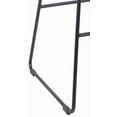 thumbnail image 2 of Mainstays 28"H Backless Stool - Black Metal Base with Natural Wood Seat - Stacking Set of 4, 2 of 6