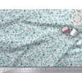 thumbnail image 3 of Soimoi Rayon Fabric Leaves & Floral Artistic Print Fabric by Yard 56 Inch Wide, 3 of 4