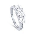 thumbnail image 2 of 1 3/4ct Three-Stone Round Diamond Engagement 3 Stone Ring 14K White Gold, 2 of 4