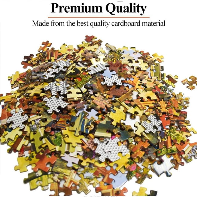 Baohd 1000 Piece Jigsaw Puzzles Decompression Toy Jigsaw Puzzles for Adults Teenagers Game Gift