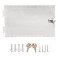 thumbnail image 2 of Thermostat Lock Box, Large Clear Acrylic Guard, Thermostat Protective Guard For Home, Office, School, 2 of 8