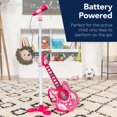 thumbnail image 4 of Guitare Flash pour Enfants 19 Pouces avec Microphone et Support - Jouet Musical Parfait pour Faire Semblant!, 4 of 5