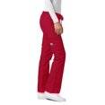 thumbnail image 3 of Adar Universal Women's Straight Leg Scrub Pants, Drawstring, Durable Poplin, Black, 3 of 7