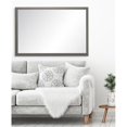 thumbnail image 1 of BrandtWorks Miroir Mural Moderne Mat Charbon 29,5 x 52,5 Po BM071L3, 1 of 3