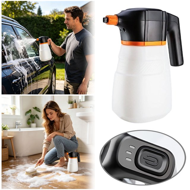 BotaniNest Foam Sprayer For Wash Foam With Adjustable Nozzle Bottle For Auto Cleaning And Home Use
