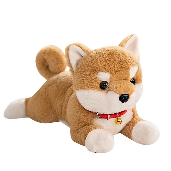 28/38/50cm Pet Plush Toy Home Decoration Simulation Corgi Shiba Inu Stuffed Animal Doll - ZJKDGJKJ
