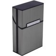 thumbnail image 1 of Aluminum Cigarette Case Magnetized Lid, Elegant Design Aluminum Cigarette Case, 1 of 6