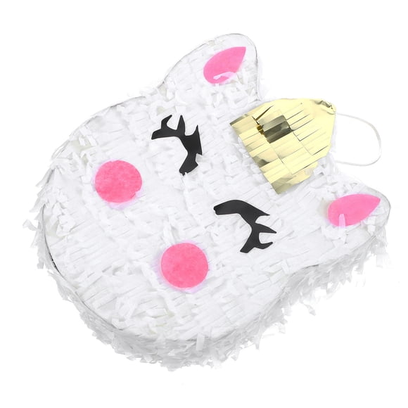OUNONA Unicorn Pinata Party Plaything For Birthdays Fillable With Candy Safe Design Fun For Family Friends Gatherings