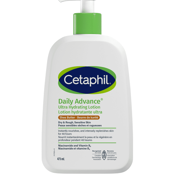 Cetaphil DailyAdvance Ultra Hydrating Lotion With Shea Butter and Vitamin E