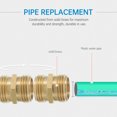 thumbnail image 2 of 2pcs Hose Connector Male To Male Hose Adapter Faucet Adapter Water Pipe Fitting, 2 of 9