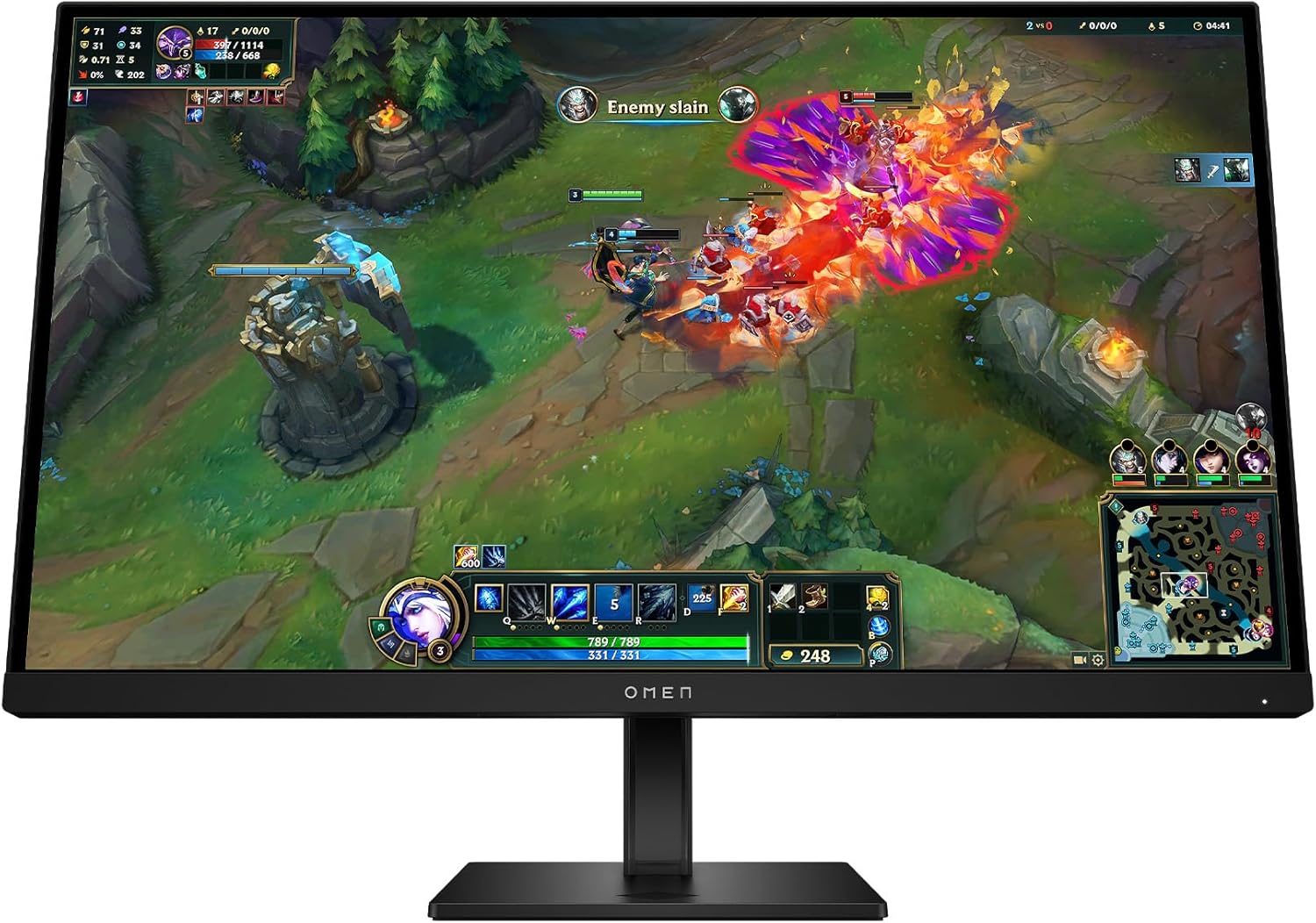 HP Omen 27q G2 QHD Gaming Monitor - AV4H6AA#ABA