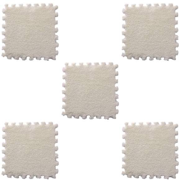 Sales Today Clearance! 5PCS 11.81 Inch Puzzle Velvet Carpet – Eco-Friendly Polyester Puzzle Rugs for Playrooms, Bedrooms, and Living Rooms – Comfortable and Soft Rugs for Home