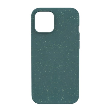 Pela Étui de Protection Compostable Compatible avec iPhone 12 Pro Max (6,7 Pouces) - Vert