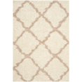 thumbnail image 1 of Safavieh Dallas Shag Collection 5 x 7 Foot Indoor Carpet Area Rug, Ivory/Beige, 1 of 5