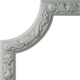 thumbnail image 2 of Ekena Millwork PML10X10SU-2 10 In. W X 10 In. H X .87 In. P Architectural Sussex Floral Panel Moulding Corner, 2 of 5