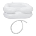 thumbnail image 1 of Bassin de Shampoing Gonflable en PVC pour Intérieur et Extérieur à Double Couche, Soins à Domicile, Portable, 1 of 8