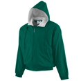thumbnail image 1 of 3280A Veste en Taffetas Doublée de Polaire à Capuche, Vert Foncé - 3X, 1 of 1