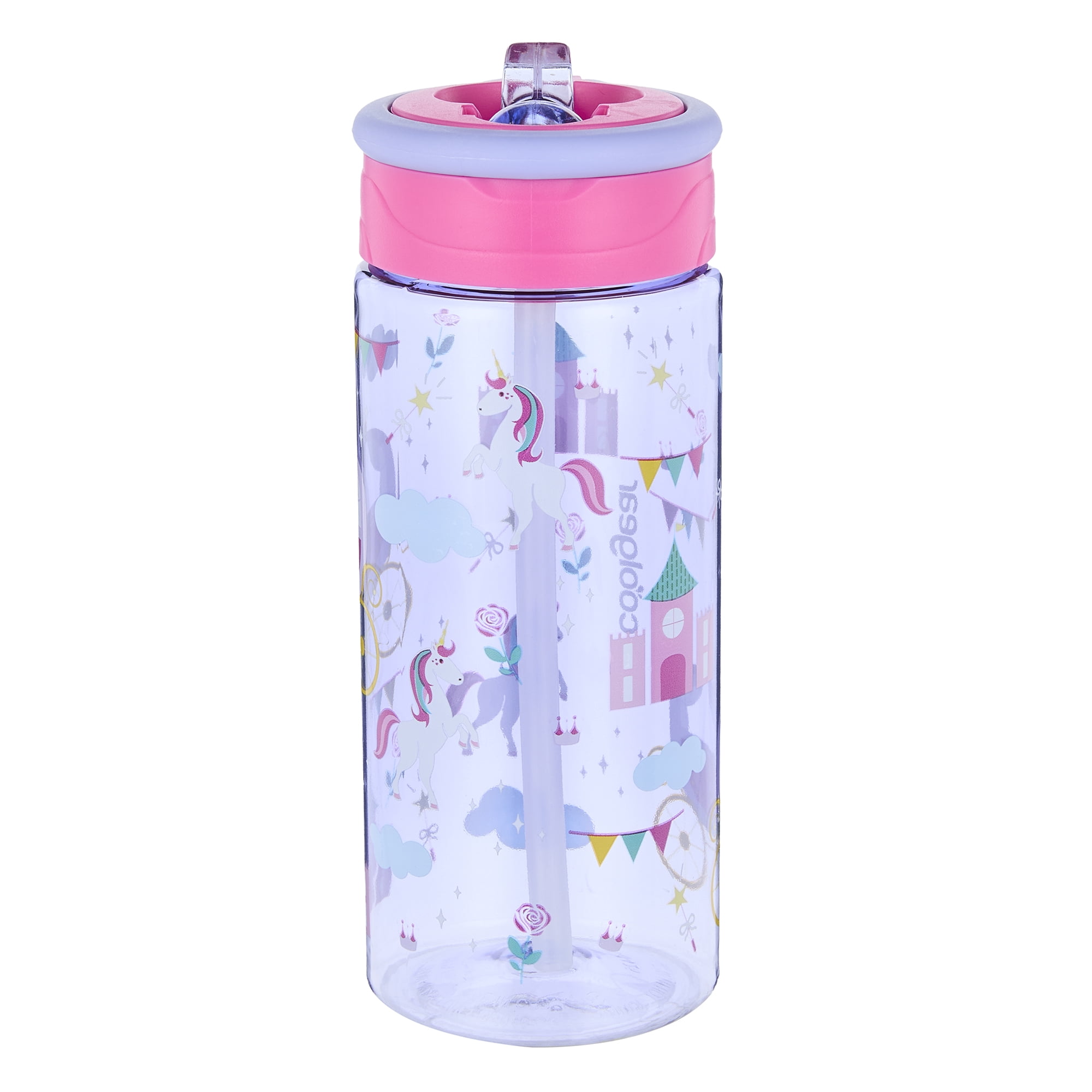 Cool Gear 16oz Skim Water Bottle Princess, Back to School Supplies