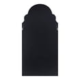 thumbnail image 4 of Kate and Laurel Hogan Modern Arched Wall Mirror, 24 x 48, Black, Glam Moroccan Mirror for Wall, 4 of 6