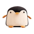 thumbnail image 4 of DOLITY Cute Animal Footstools Kids Adults Pouffe Footstool with Soft Padded Cushion for black, 4 of 9