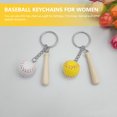 thumbnail image 4 of 5 Pcs Porte-Clés de Baseball Porte-Clés de Sport Sac à Dos Sac à Main Pendentif Suspendu, 4 of 9