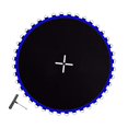 thumbnail image 4 of Almencla Tapis de Remplacement pour Trampoline Accessoire Maison Réutilisable Tapis de Saut Rond pour Trampoline Bleu 56 Boucles, 4 of 8