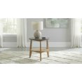 thumbnail image 2 of Coaster Bradley Round SmartTop Wood End Side Table in Gray/Natural, 2 of 9