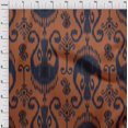 thumbnail image 3 of oneOone Viscose Chiffon Fabric Ethnic Ikat Print Sewing Fabric BTY 42 Inch Wide, 3 of 4