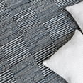 thumbnail image 2 of Fabstyles Checkerboard Denim Leather Handmade Area Rag Rug for Living Room, Hallway, Patio, 2 of 6