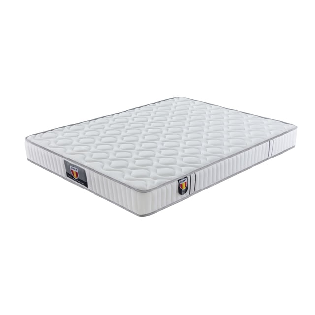 Husky® Velocity « » Tissu Tricoté, Ressorts Hélicoïdaux, Mousse HD - Matelas Simple