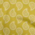 thumbnail image 1 of oneOone Velvet Medium Yellow Fabric Block Craft Projects Decor Fabric Printed By The Yard 58 Inch Wide, 1 of 5