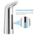 thumbnail image 2 of pitrice Automatic Soap Dispenser Touchless Refill Soaps Pump 400ml Battery Operated Waterproof Sensor Liquid Dispensers Bathroom Hotel Silver, 2 of 8