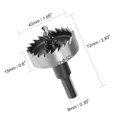 thumbnail image 2 of Unique Bargains 42mm HSS Drill Bit Hole Saw Cutter for Metal Alloy Wood, 2 of 5