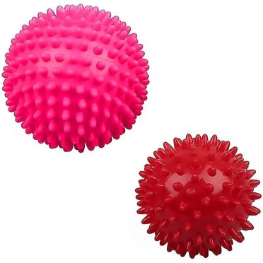 Balles de Massage, Balles de Massage Pointues, Massage des Tissus Profonds, Balle de Massage Dure, Balles de Massage pour Pieds et Dos, Balles Hérisson