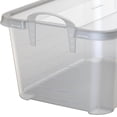 thumbnail image 1 of Life Story Boîte Transparente Empilable pour l'Organisation et le Rangement de Garde-Robe, 55 Pintes (Lot de 8), 1 of 6