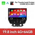 thumbnail image 3 of ZWNAV 19.8 Inch for Toyota Land Cruiser LC200 2008-2015 Screen Car Radio Player Android Host IPS Touch Screen Car GPS Navigation Multimedia Player, 3 of 11