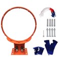 thumbnail image 1 of Ensemble de Panier de Basketball Suspendu, Robuste, Mural et Durable, But de Jante de Basketball pour Adultes, Sport Intérieur Extérieur, 1 of 7